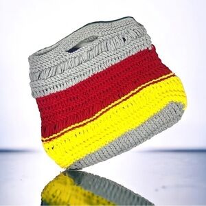 Handmade Jersey Knitted Handbag